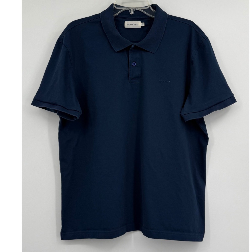 Arturo Calle‎ Men's Polo Shirt XXL Golf Cotton Short Sleeve Preppy Office Work